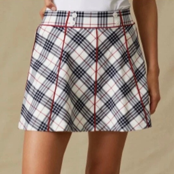 Tuckernuck Athletic Golf Skort-Women’s XS-Black/White/Red-NEW-Skirt/Shorts-Tee - Picture 1 of 10
